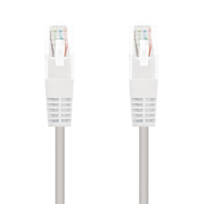 NANO CABLE Cable de Red RJ45 CAT.6 UTP AWG24 0,25m Blanco